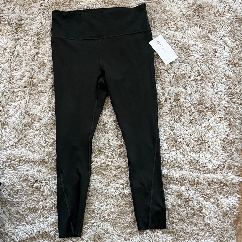 NWT Athleta Challenge 7/8 Tight Forest Green Leggings size M